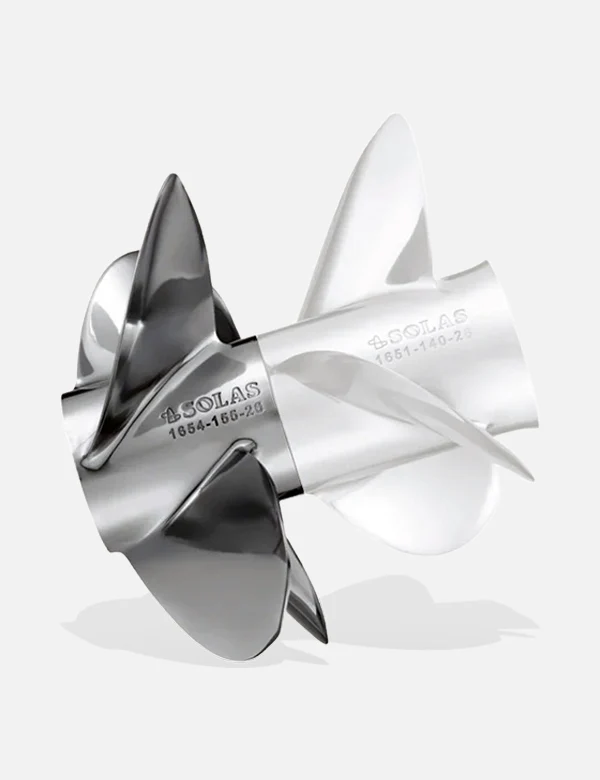 Bravo Four S (22.5") Mercury RH Rear Propeller, 48-8M0167006